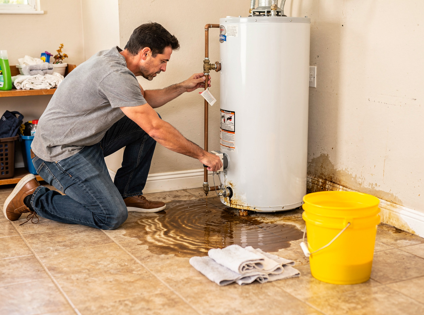 Water Heater Leaking: What to Do First