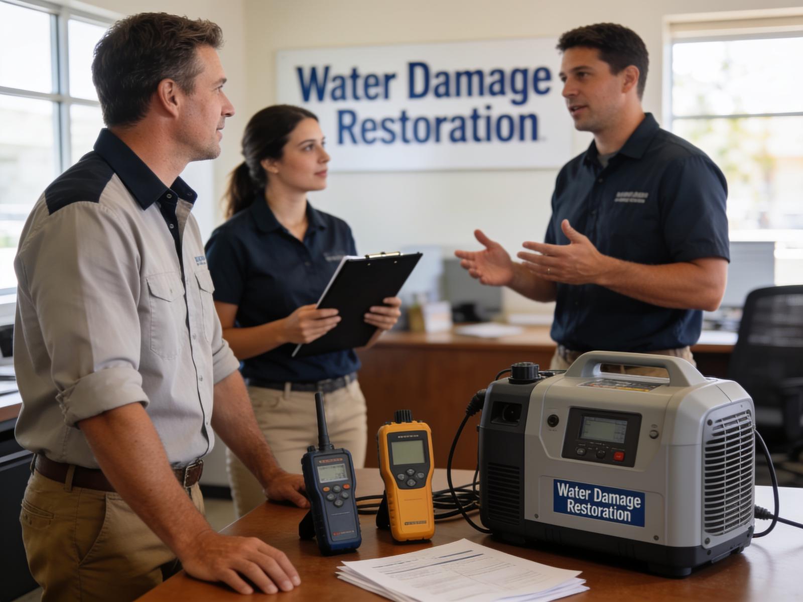 The Moreno Valley Water Damage Help team